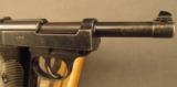 German Walther Zero-Series P.38 Pistol 3rd Model - 3 of 12
