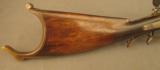 Heavy Barrel Percussion Target Rifle by Nelson Lewis of Troy, NY - 3 of 12