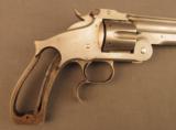 S&W Tool Room Revolver No. 3 once Belong to S&W Designer C. Alonzo - 2 of 12