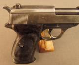 German Walther P.38 Pistol with Holster WWII - 2 of 12