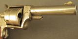 Antique Hopkins & Allen Dictator Revolver - 3 of 12