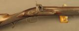 British Percussion Antique Sporting Rifle by Field - 1 of 12