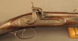 British Percussion Antique Sporting Rifle by Field - 5 of 12