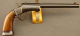 J. Stevens No. 35 Off Hand Target Pistol .25 Rimfire - 1 of 12
