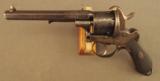 Antique Belgian Lefaucheux Double-Action Revolver by Francotte - 5 of 12