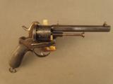 Antique Belgian Lefaucheux Double-Action Revolver by Francotte - 1 of 12