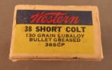 Western 38 Short Colt Ammo - 4 of 6