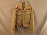 WWII Canadian Battle Dress Tunic - 1 of 9