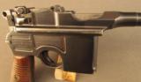 Mauser Model 1930 Broomhandle Pistol - 3 of 12