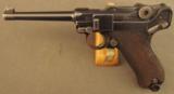D.W.M. Model 1906 American Eagle Luger Pistol 95% - 6 of 12