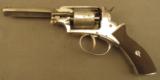 Rare Cased Silver Plated Webley Wedge Frame Revolver - 6 of 12