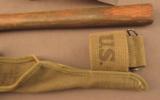 US WWII Pickaxe & Carrier - 3 of 6