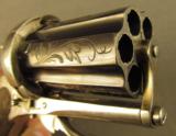 Scarce Belgian Antique Pinfire Pepperbox Pistol Excellent - 5 of 12