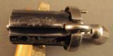 Scarce Belgian Antique Pinfire Pepperbox Pistol Excellent - 12 of 12