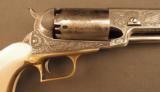 Colt 2nd Gen 1847 Walker Dragoon Engraved by John Adams Sr. - 9 of 12