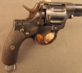 Swedish Model 1887 Officer's Revolver by Husqvarna - 2 of 12