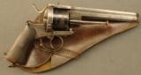 Belgian Solid Frame Pinfire Revolver - 1 of 12