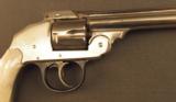Iver Johnson Second Model Hammerless Revolver 5 1/2
