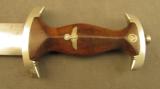 Rare S.A. Model 1933 Dagger by Malsch & Ambronn w/ Unit Marking - 2 of 12