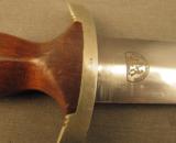 Rare S.A. Model 1933 Dagger by Malsch & Ambronn w/ Unit Marking - 6 of 12