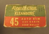 Remington Kleanbore 45 Auto Rim - 2 of 3