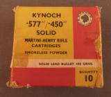 Kynoch 577/450 Ammo - 1 of 3