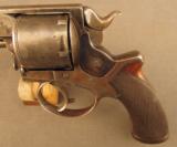 Rare Tranter Model 1868 Solid Frame Revolver by E.M. Reilly & Co. - 6 of 12