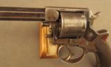 Rare Tranter Model 1868 Solid Frame Revolver by E.M. Reilly & Co. - 7 of 12