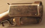 Antique Winchester Flatside 1895 Action & Butstock SN 702 - 4 of 12