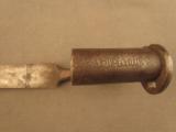 Original Nepalese Model F Musket Bayonet - 1 of 9
