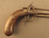 Rare Allen & Thurber Side Hammer Target Pistol - 2 of 12