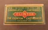 Clinton .22 short smokeless cartridges - 1 of 5