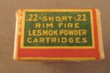 Clinton .22 short Lesmok cartridges - 4 of 6