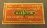 Clinton .22 short Lesmok cartridges - 1 of 6