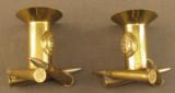 WWII Canadian Trench Art Candle Stick holders - 1 of 7
