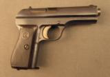 Rare Post war CZ Model 27 Pistol 1 of 9000 - 1 of 10