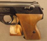 Wartime Commercial Mauser HSc Pistol w/ Pebble Grain Holster - 4 of 12