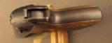 Wartime Commercial Mauser HSc Pistol w/ Pebble Grain Holster - 6 of 12