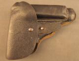 Wartime Commercial Mauser HSc Pistol w/ Pebble Grain Holster - 11 of 12