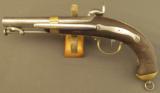 Antique French Model 1837 Marine Pistol - 9 of 12