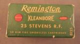 Remington 25 Stevens Rimfire Ammo - 1 of 3