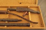 Unusual Souvenir Ethnographic Weapons Display 1960s-70s - 5 of 9