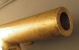 All Brass Antique Yacht Cannon - 5 of 12