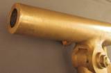 All Brass Antique Yacht Cannon - 10 of 12