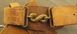 Canadian Carson Holster & Snake Buckle Belt Dated 1910 - 2 of 10