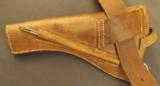 Canadian Carson Holster & Snake Buckle Belt Dated 1910 - 5 of 10