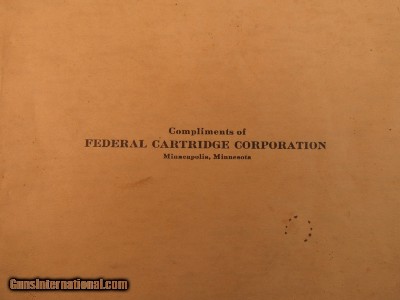 Federal Cartridge Corp Conservation Illustrations from 1930s