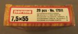 Norma 7.5x55  Swiss Soft Point Ammunition - 2 of 3