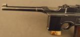 Mauser Model 1930 Commercial Broomhandle Pistol - 6 of 12