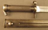 Unit Marked Swedish Model 1896 Bayonet & Scabbard - 2 of 7